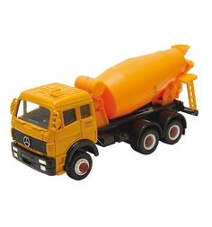 Машинка Welly Mercedes-Benz Unimog бетономешалка