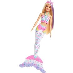 Кукла Barbie Цветная русалочка