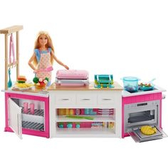 Игровой набор Barbie с супер кухней