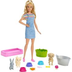 Набор игровой Barbie Домашние питомцы 23 см