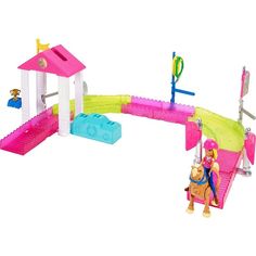 Игровой набор Barbie Скачки 10 см