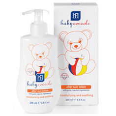 Молочко Babycoccole после загара, с рождения, 200 мл