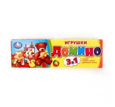 Настольная игра Умка Домино пласт. Игрушки