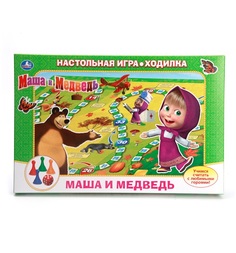 Настольная игра Маша и Медведь Учимся считать