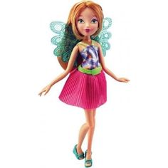 Кукла Winx Club Волшебный питомец Флора 27 см