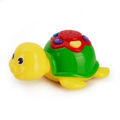 Интерактивная игрушка-ночник Умка Черепашка желто-зеленая