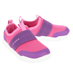 Кроссовки Crocs Swiftwater Easy-on Candy Pink/Amethyst