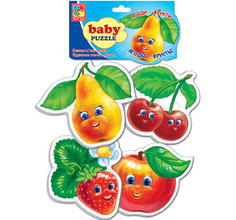 Пазлы мягкие Vladi Toys Фрукты