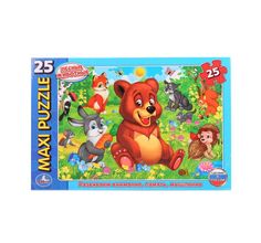 Пазл-макси Умка Лесные животные в коробке 25 деталей (картон)