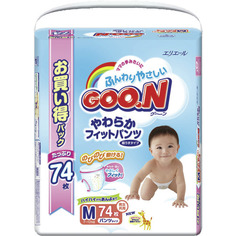 Подгузники-трусики Goon Jumbo Pack M (7-12 кг) шт.