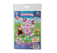 Настольная игра-ходилка Умка тесто для лепки Лунтик в блистере малого формата