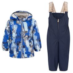 Комплект куртка/полукомбинезон Huppa