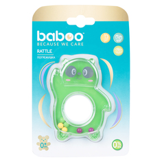 Погремушка Baboo Панда зеленая
