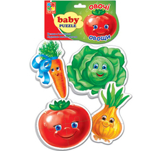Пазлы мягкие Vladi Toys Овощи