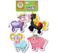 Пазлы мягкие Vladi Toys Ферма
