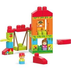 Конструктор Mega Bloks Веселые качели, 29 дет.