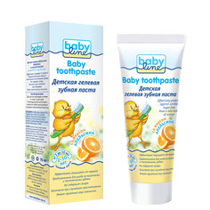 Зубная паста Baby Line Апельсин, с 2 лет, 75 мл