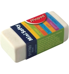 Ластик мягкий мягкий пластик Maped SOFTY MINI в картонном футляре