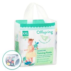 Трусики-подгузники Offspring Рыбки р. XXL (15-23 кг) шт.