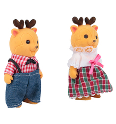 Игровой набор Игруша Семья оленей (2 шт.)