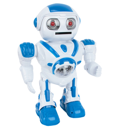 Интерактивный робот Игруша бело-синий