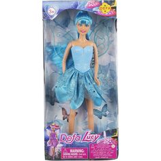 Кукла Defa Фея в голубом наряде 26 см