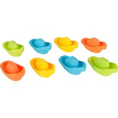 Игровой набор Игруша Лодочки для ванной, 8 шт
