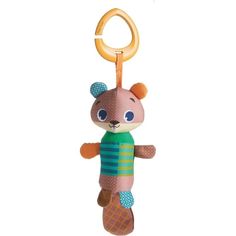 Развивающая игрушка Tiny Love Колокольчик Бобрик, 35 см