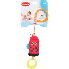 Игрушка-подвеска Tiny Love Божья коровка с прорезывателем, 28 см
