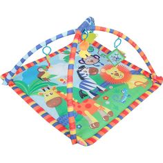 Развивающий коврик Leader Kids Веселое сафари 84 х 84 см