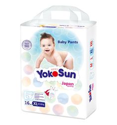 Подгузники-трусики Yokosun XL (12-20 кг) шт.