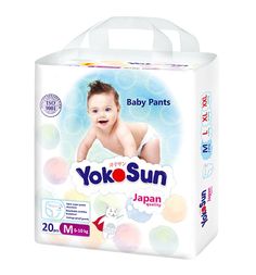 Подгузники-трусики Yokosun М (6-10 кг) шт.