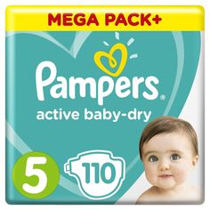 Подгузники Pampers Active Baby-Dry 5 (11-16 кг) шт.