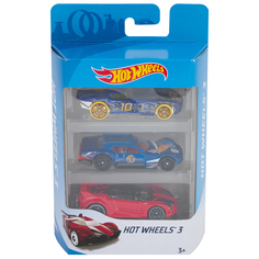 Машинка Hot Wheels Синяя/синяя/красная, 7 см