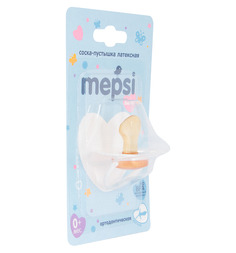Соска-пустышка Mepsi Baby латекс, С 0 месяцев