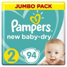 Подгузники Pampers New Baby-Dry Размер 2 (Mini) (4-8 кг) шт.