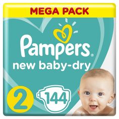 Подгузники Pampers New Baby-Dry (4-8 кг) шт.