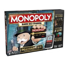 Настольная игра Monopoly с банковскими картами (обновленная)