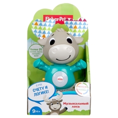 Игрушка музыкальная Fisher-Price Поющий Лось 18 см