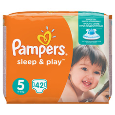 Подгузники Pampers Sleep & Play Размер 5 (11-18 кг) шт.