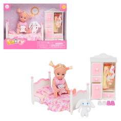 Игровой набор Defa Sairy Style Кукла с аксессуарами (светло-розовое платье)