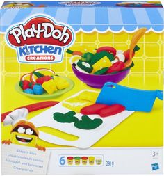 Набор для лепки из пластилина Play-Doh Приготовь и нарежь на дольки