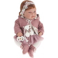 Кукла Juan Antonio Саманта в розовом 40 см