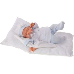 Кукла Juan Antonio Тори в голубом 29 см