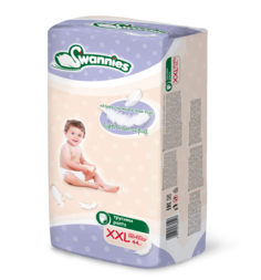 Трусики-подгузники Swannies р. XXL (15-28 кг) шт.