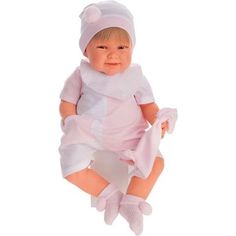 Кукла Juan Antonio Мартина в розовом 52 см