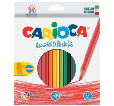 Карандаши цветные Carioca 24 цвета