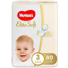 Подгузники Huggies Elite Soft 3 (5-9 кг) шт.