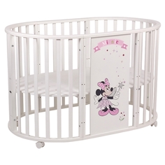Кроватка Polini Disney baby 925 Минни Маус-Фея