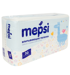 Пеленки Mepsi впитывающие 60х60 см